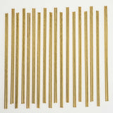 Super Skinny Gold Candles