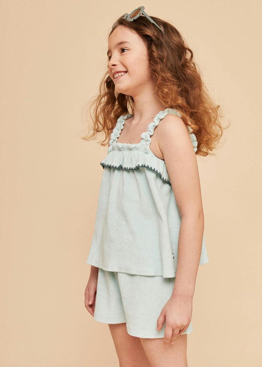 Lagoon Terry Cotton Shorts