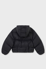 Cropped Lightweight Reversible Puffer
