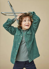 The Forest Green Corduroy Shirt