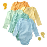 BLAKE 5-Pack Long Sleeve Bodysuits