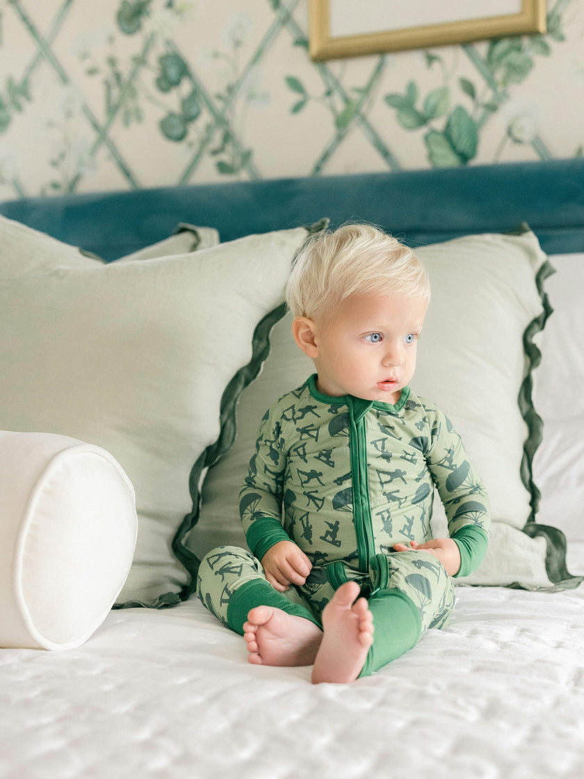Trooper Bamboo Zipper Romper