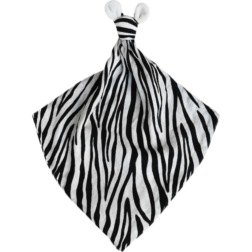 Print Double Lay Knotted Muslin Lovey