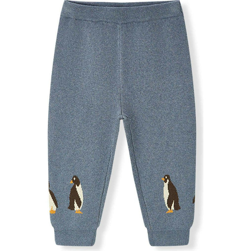 Family Knitted Birdseye Jacquard Sweatpants
