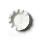 Signature White Ruffle Flare Small Bowl