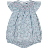 Hand-Smocked Baby Bubble - Wren