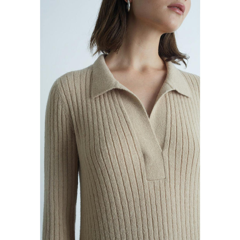 EDEN DRESS | PALE CAMEL