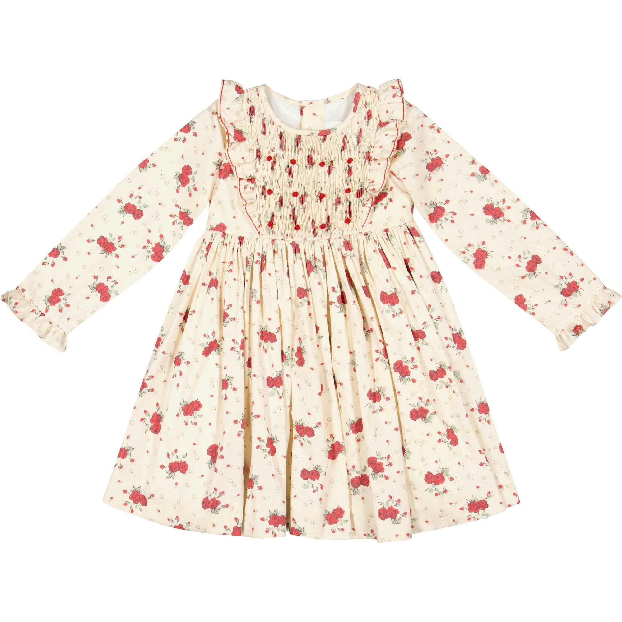 Anastasia Christmas Smocked Dress