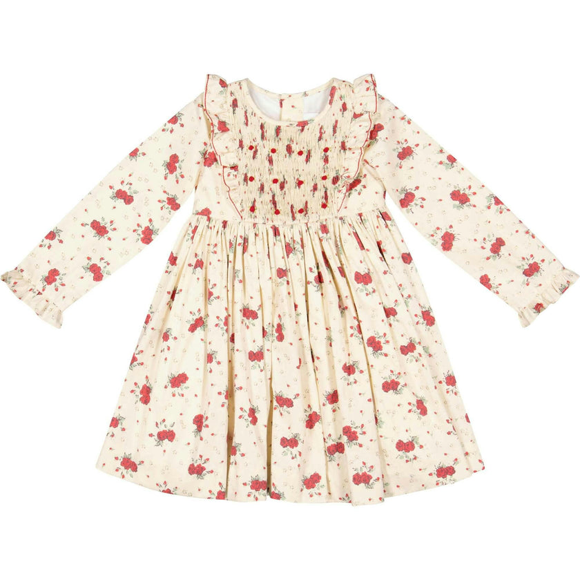 Anastasia Christmas Smocked Dress