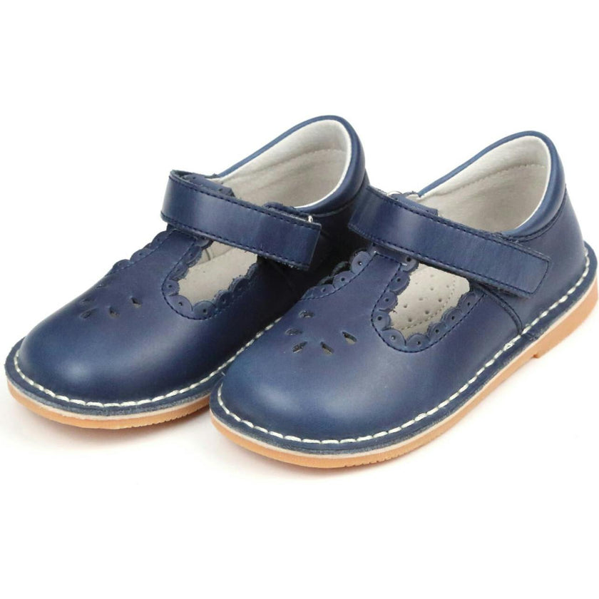Angie Scalloped T-Strap Mary Jane