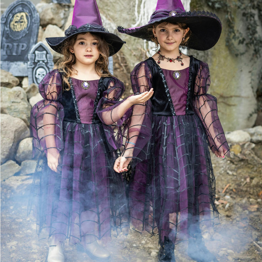 Amethyst the Spider Witch Dress with Hat