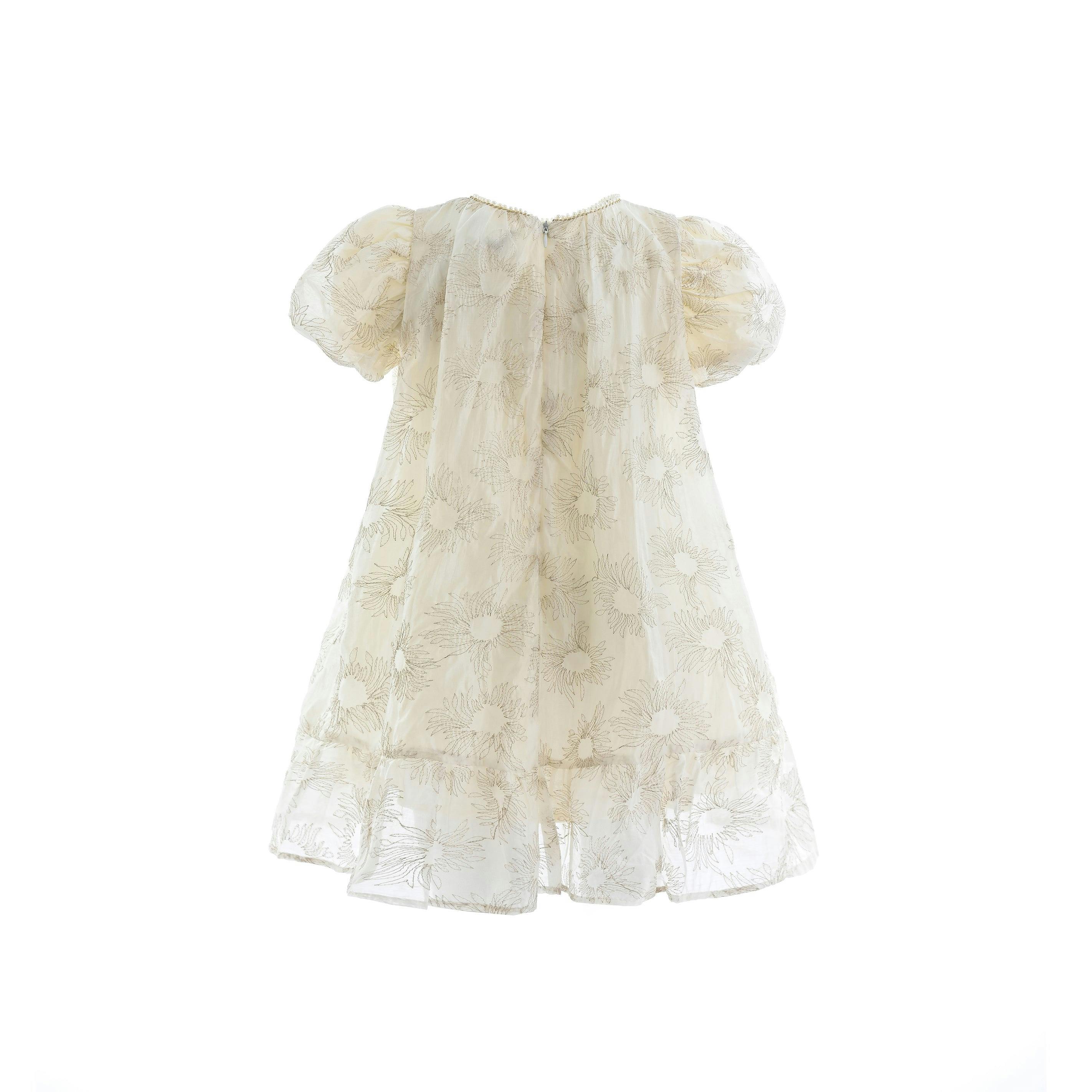 Cream Laced Soleil Dress
