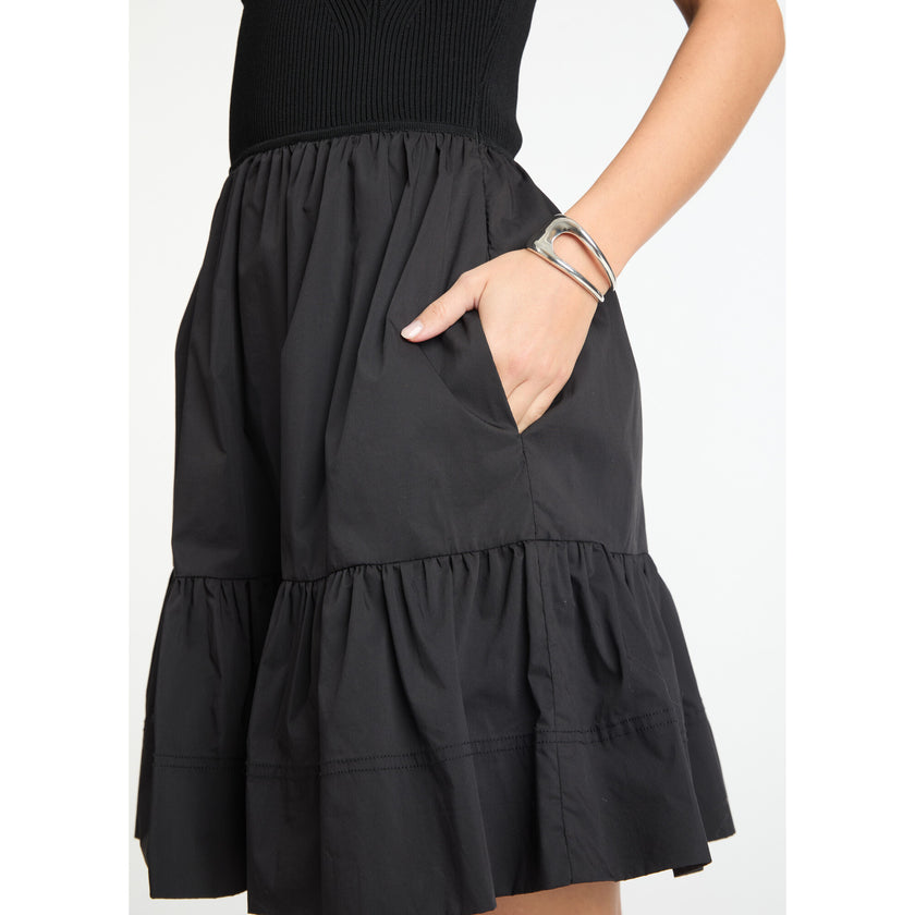 Women's Short Josephina Dress, Black