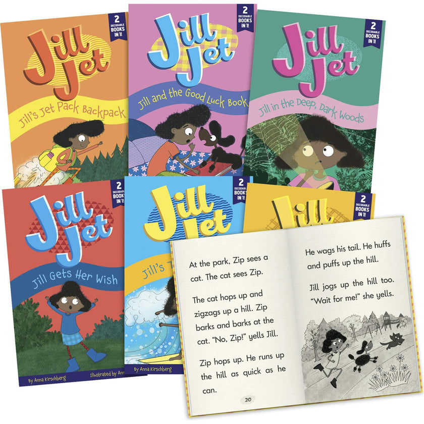 Jill Jet  Decodable Reader Chapter Books