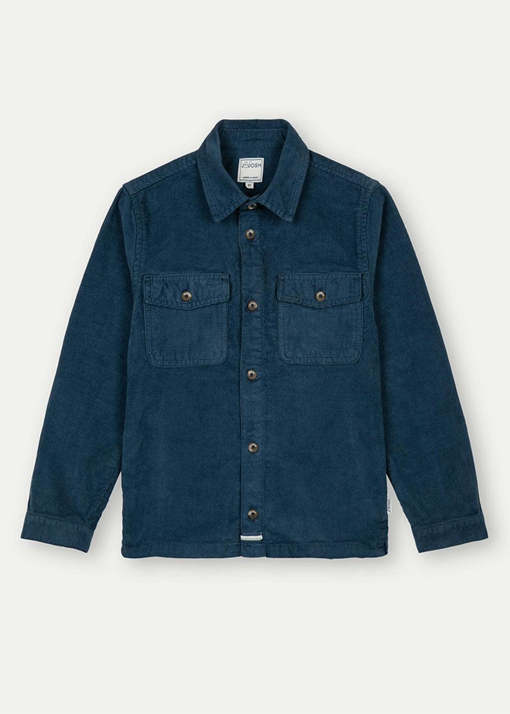 The Blue Denim Corduroy Shirt