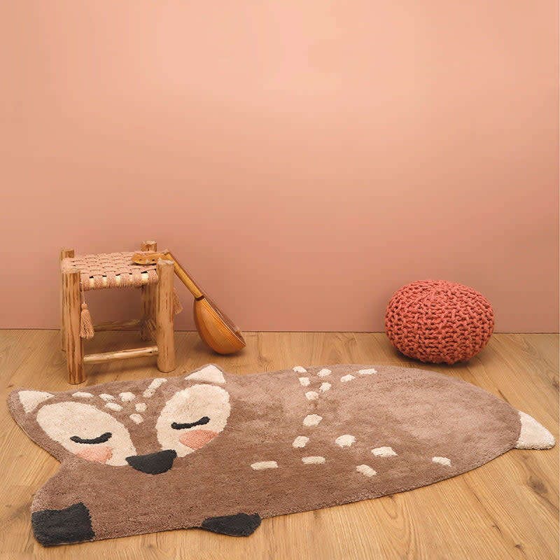 Non-Slip Back Hand-Tufted Rug