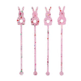 Confetti Bunny Drink Stirrers