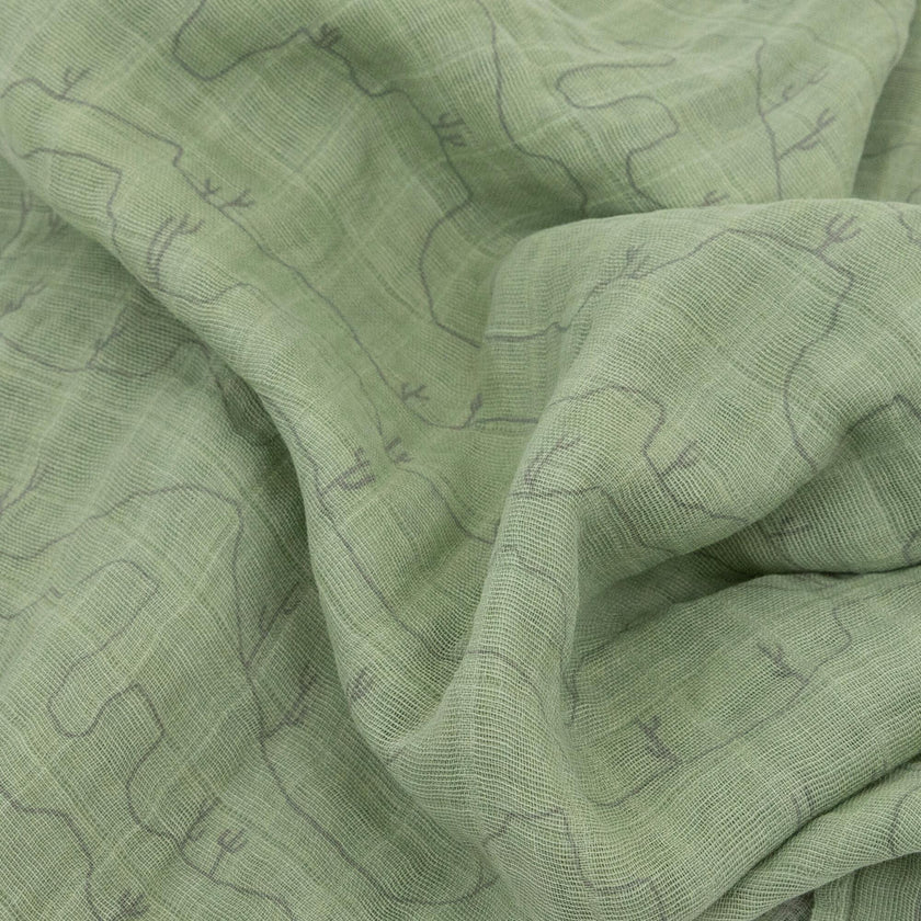 Cotton Muslin Swaddle Blanket 3 Pack - Desert Night