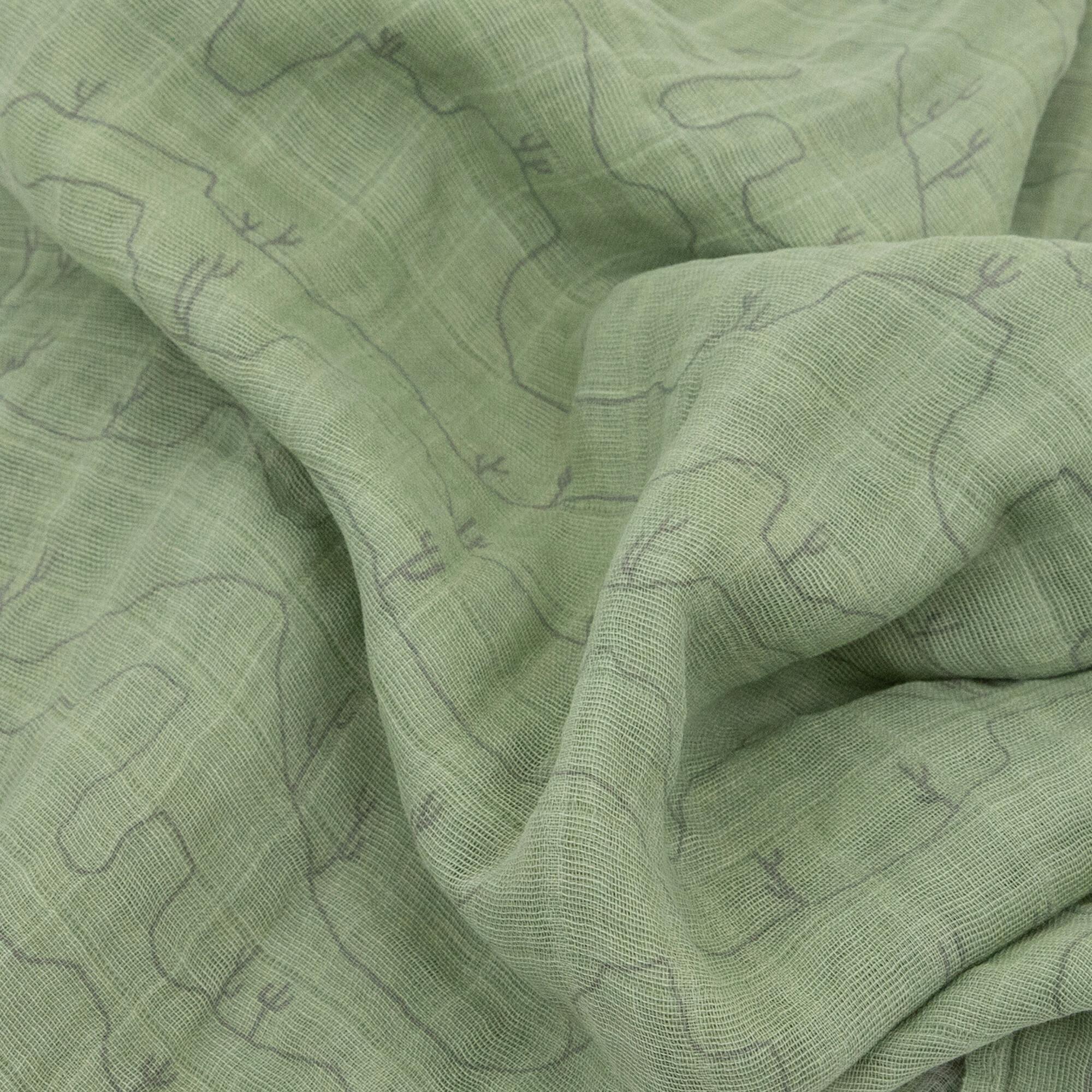 Cotton Muslin Swaddle Blanket 3 Pack - Desert Night