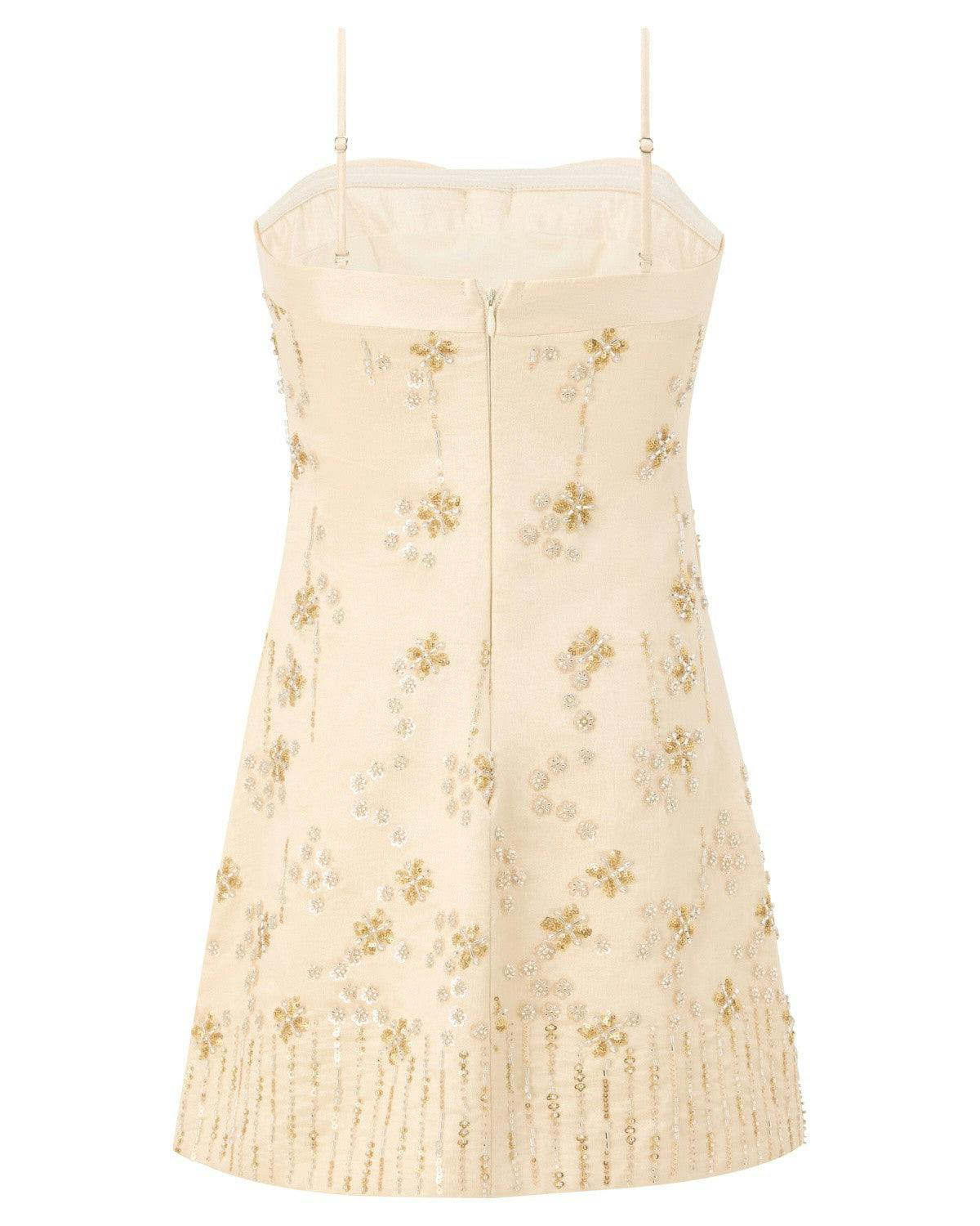 Adriana Beaded Mini Dress