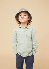 Linen Cotton Kaftan Shirt