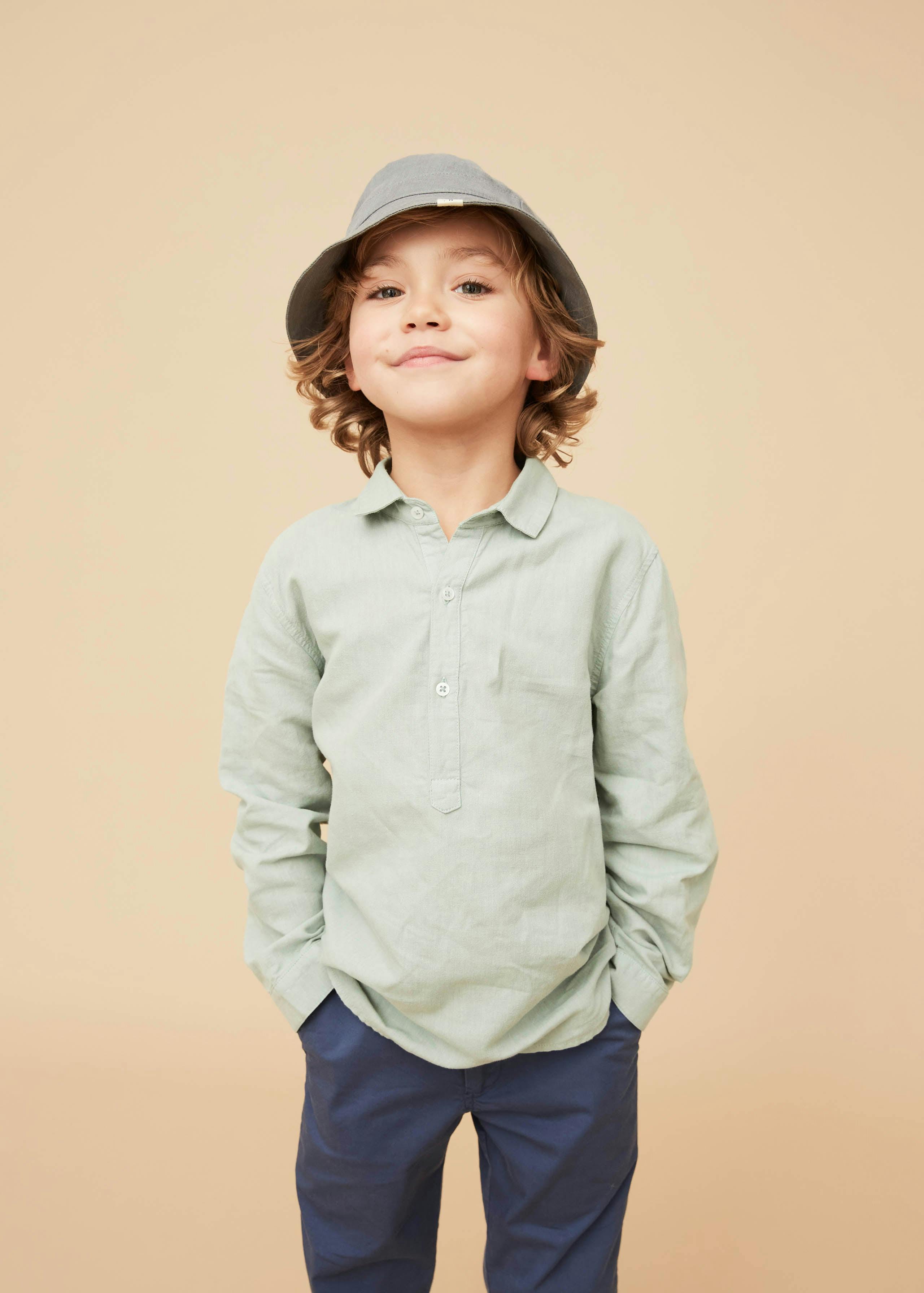 Linen Cotton Kaftan Shirt