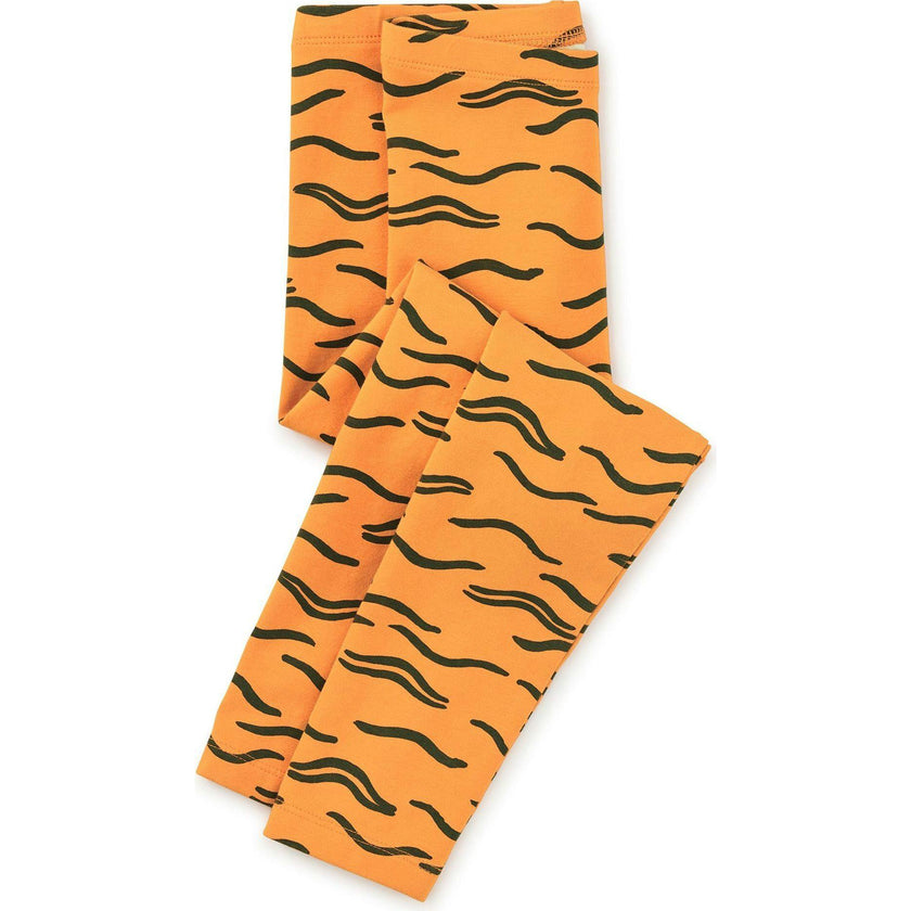 Printed Leggings, Orange
