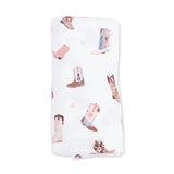 Buckarette Boots - Swaddle Blanket