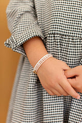 Basic White Bracelet