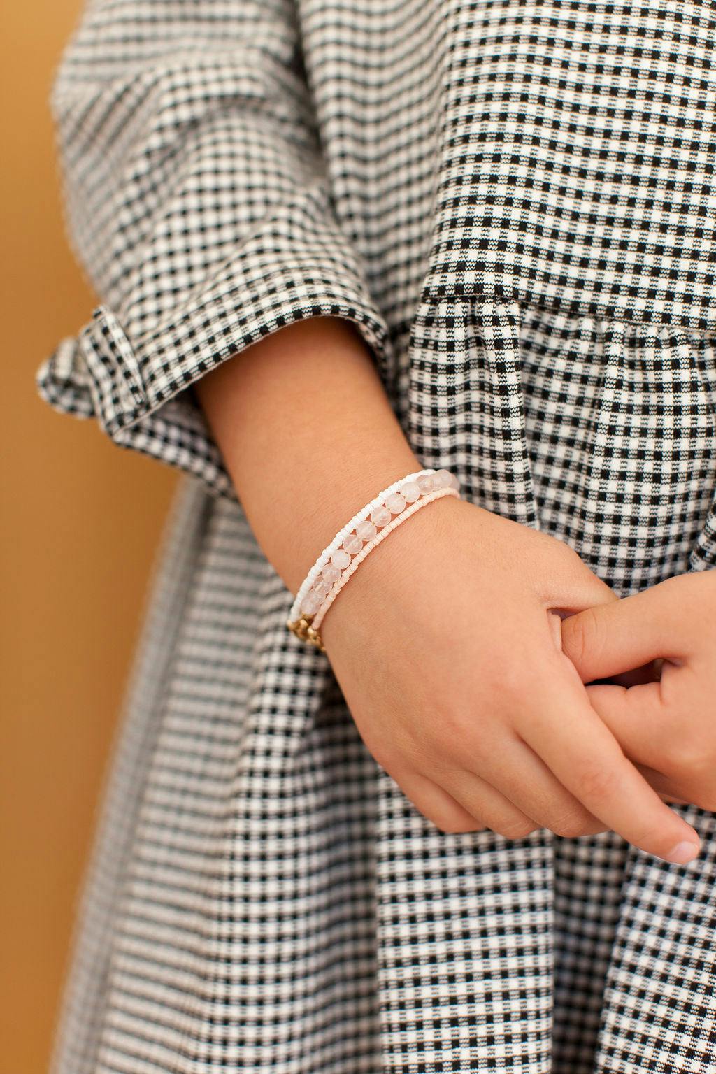 Basic White Bracelet