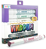 Vivid Pop! Water Based Paint Markers - Metallic - Set of 8