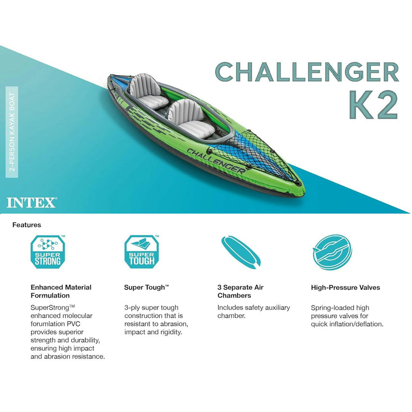 Challenger K2 Inflatable Kayak