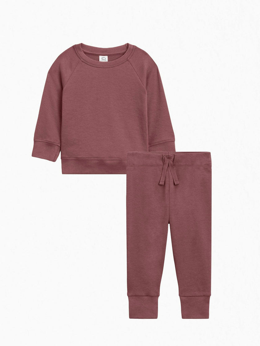 Infant's 2-Piece Organic Lightweight Pullover and Pants Set