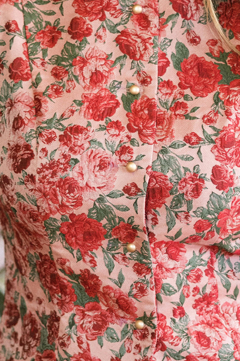 Ciara Vest in Antiquity Rose