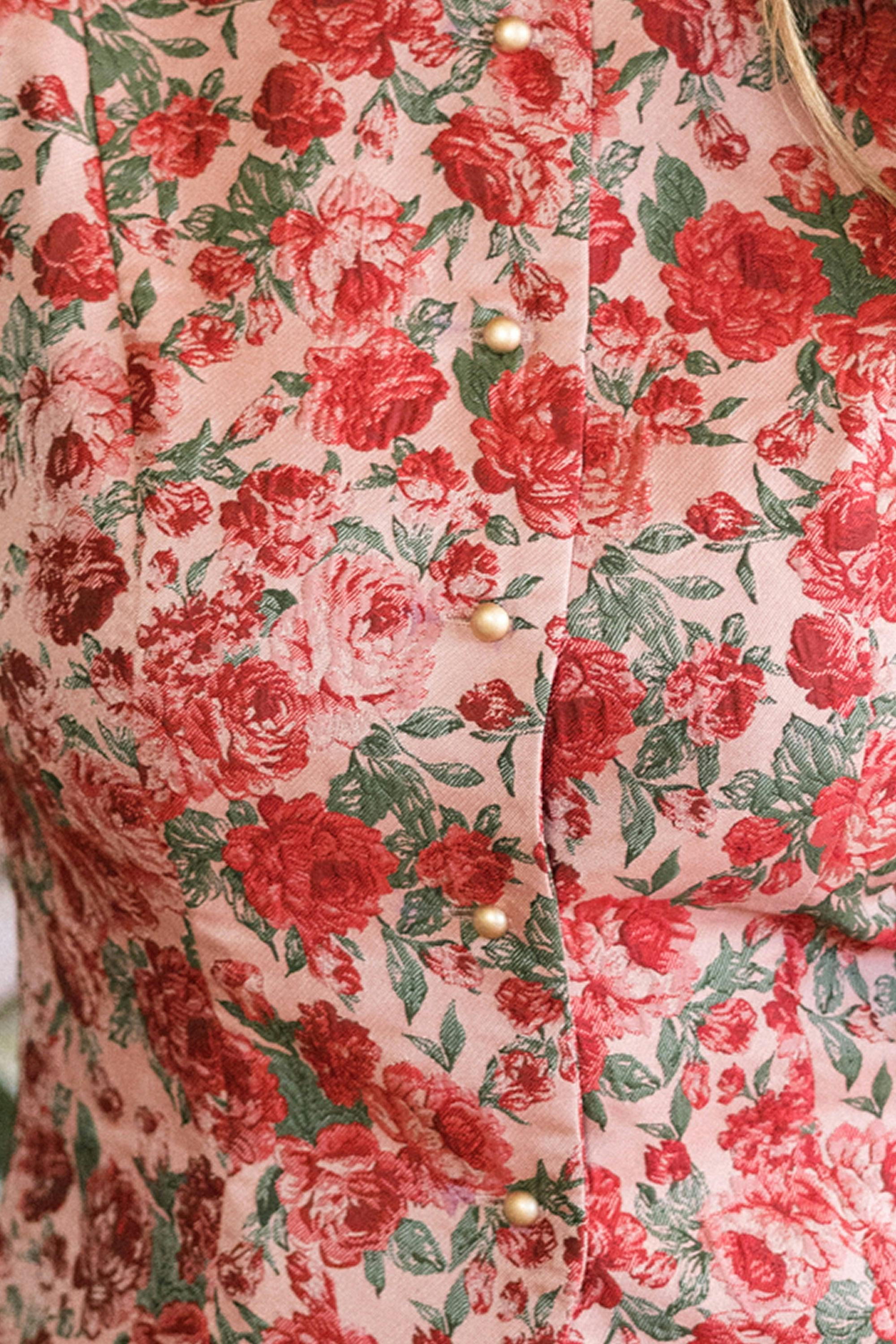 Ciara Vest in Antiquity Rose
