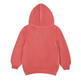 unisex sailor red french terry zip hoodie