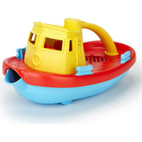 Green Toys: My First Tugboat - Yellow Top Bathtime Play Toy