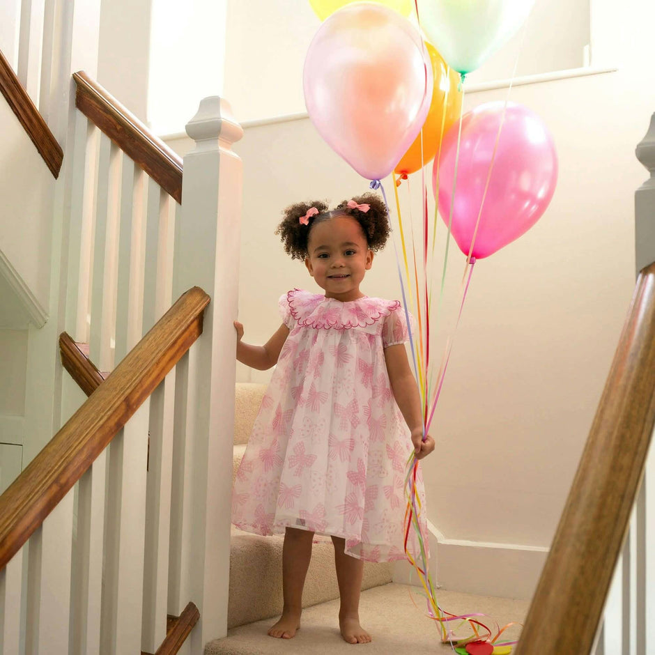 Bow Organza Dress