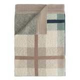 Charlie Farmhouse Knitted Plaid Baby Blanket