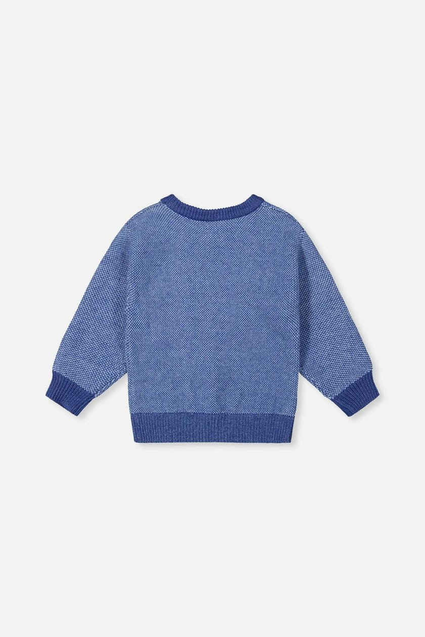 Knit Sweater Blue