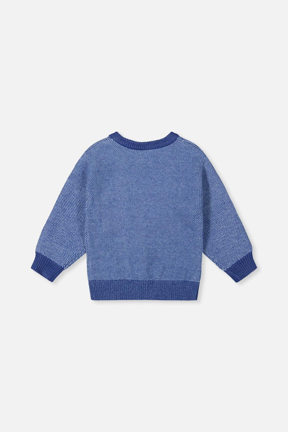 Knit Sweater Blue