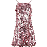 Rose Stardust Paillette Dress