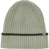 Merino Cashmere Ribbed Rolled-Up Beanie