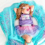 Mermaid Patch Short Sleeve T-Shirt