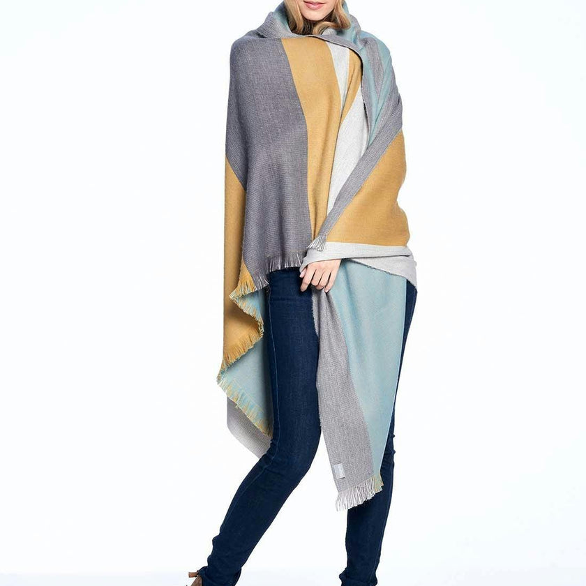 Reversible Throw Blanket