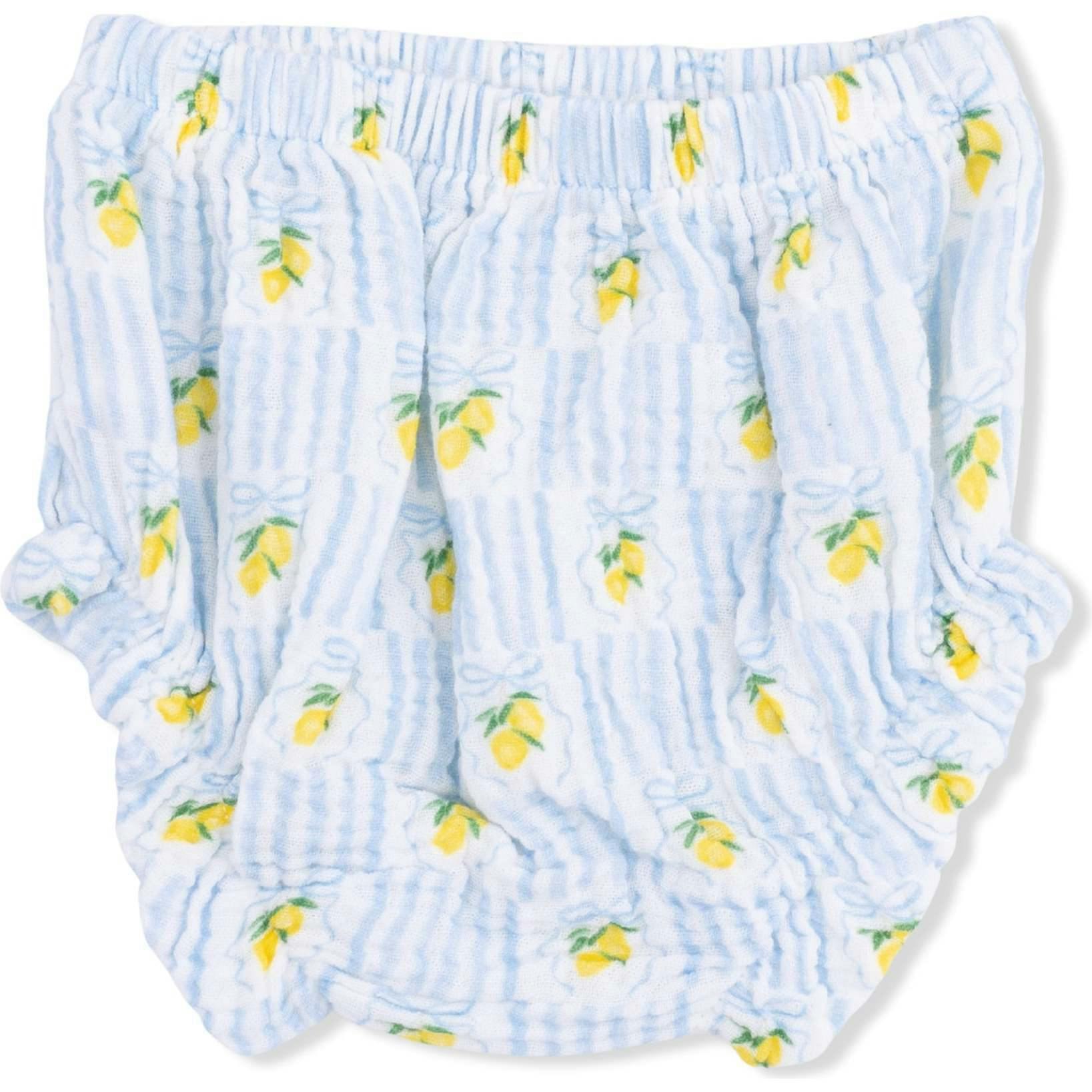 Lovely Lemons - Smocked Top with Bloomer & Sun Hat Set