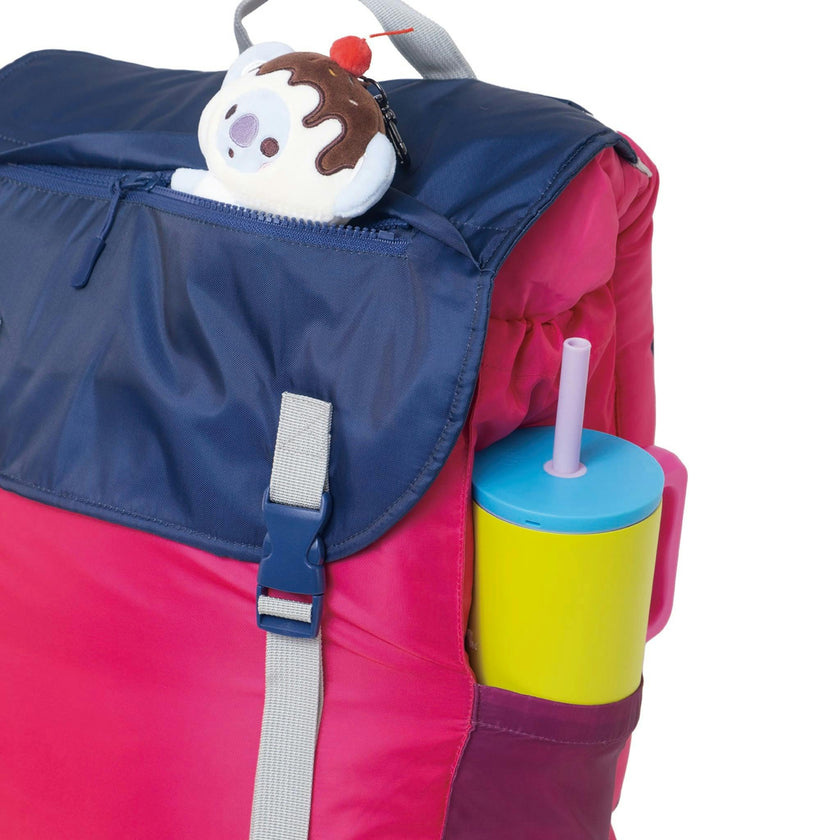 Sleep-N-Pack™ – Big Kid Size | Color Block Raspberry Sorbet, Navy & Winterberry