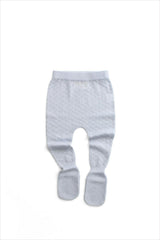 Cashmere Nona Footie Pant Sky
