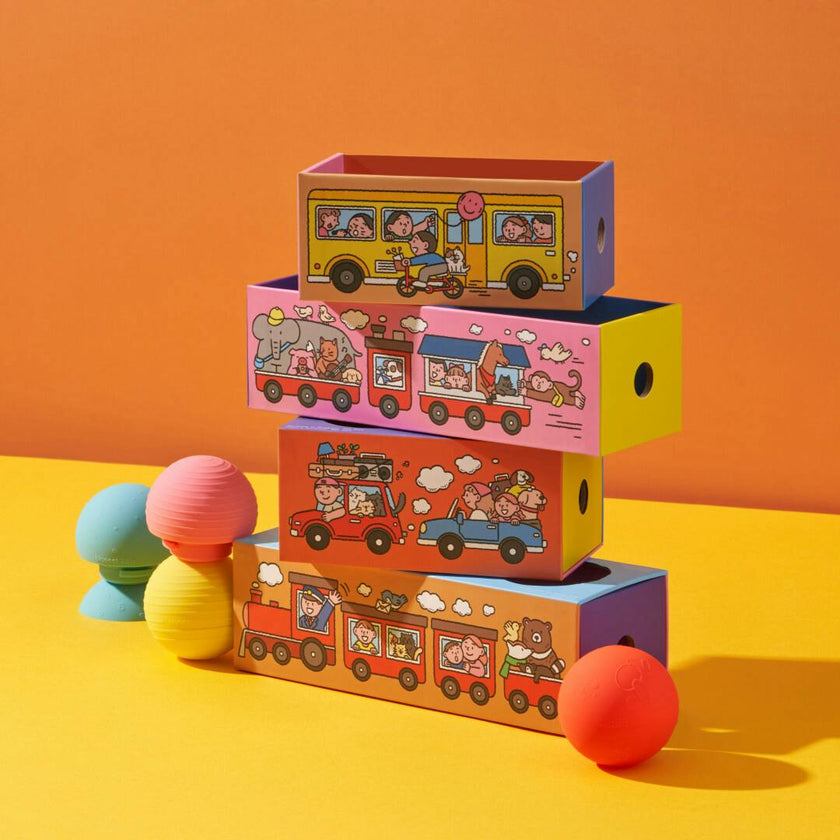 All-in-One Baby Ball in Train Play Box