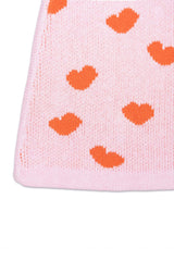 Love Hearts Skirt | Bubble Gum